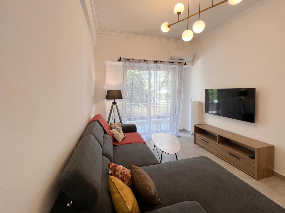 Ferienwohnung Mouson Modern 80Sqm Apt Next To Edem Beach Athen Exterior foto
