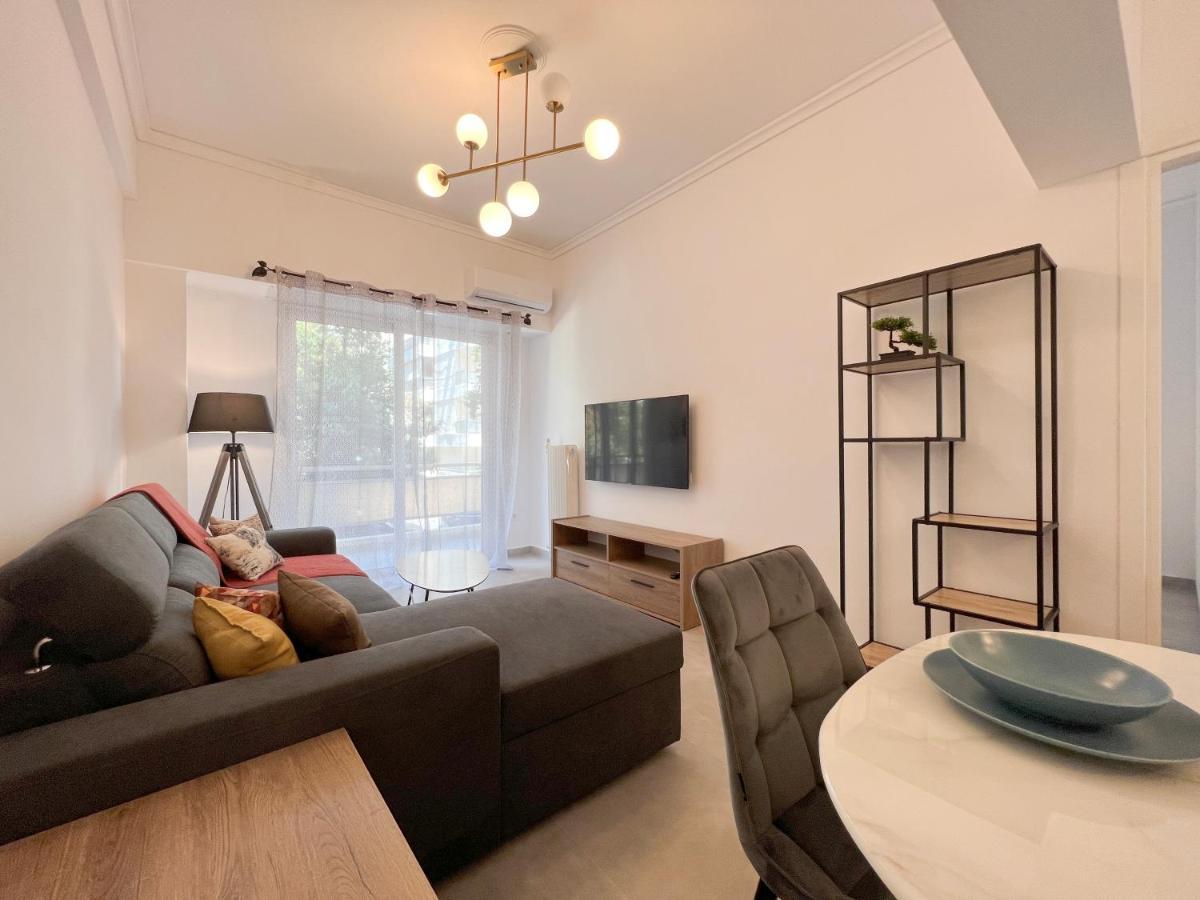 Ferienwohnung Mouson Modern 80Sqm Apt Next To Edem Beach Athen Exterior foto