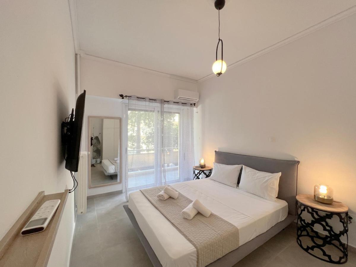 Ferienwohnung Mouson Modern 80Sqm Apt Next To Edem Beach Athen Exterior foto